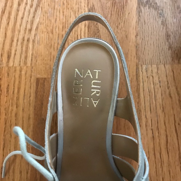 NIB Naturalizer Felicity Silver Sandal 5.5M - Picture 8 of 13